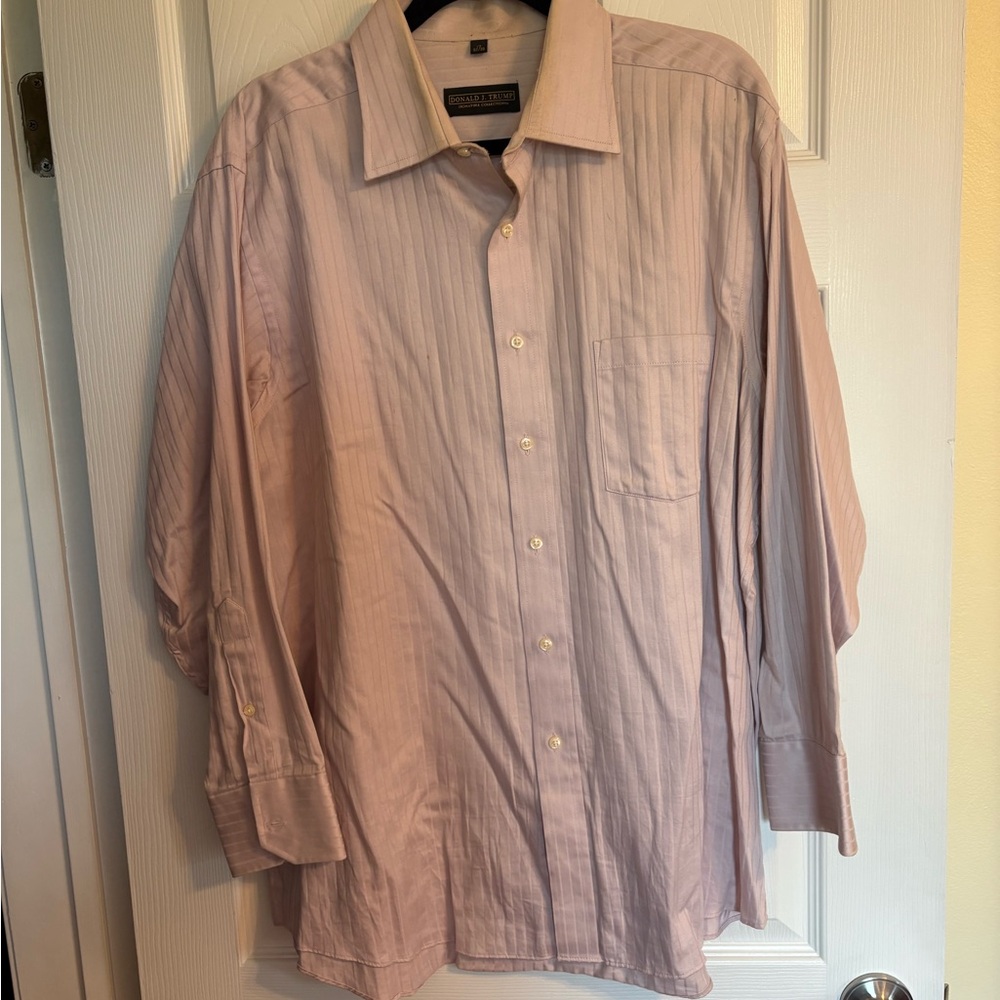 DJT Men's Pink Dress Shirt